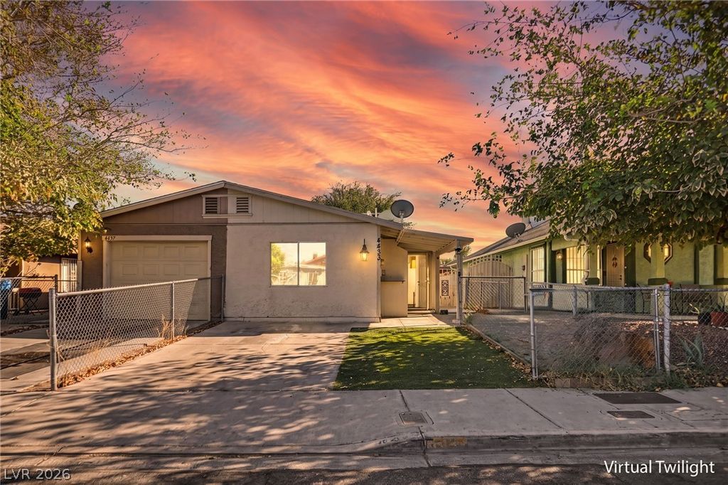 4433 Cool Valley Drive, Las Vegas, NV 89110 — exterior