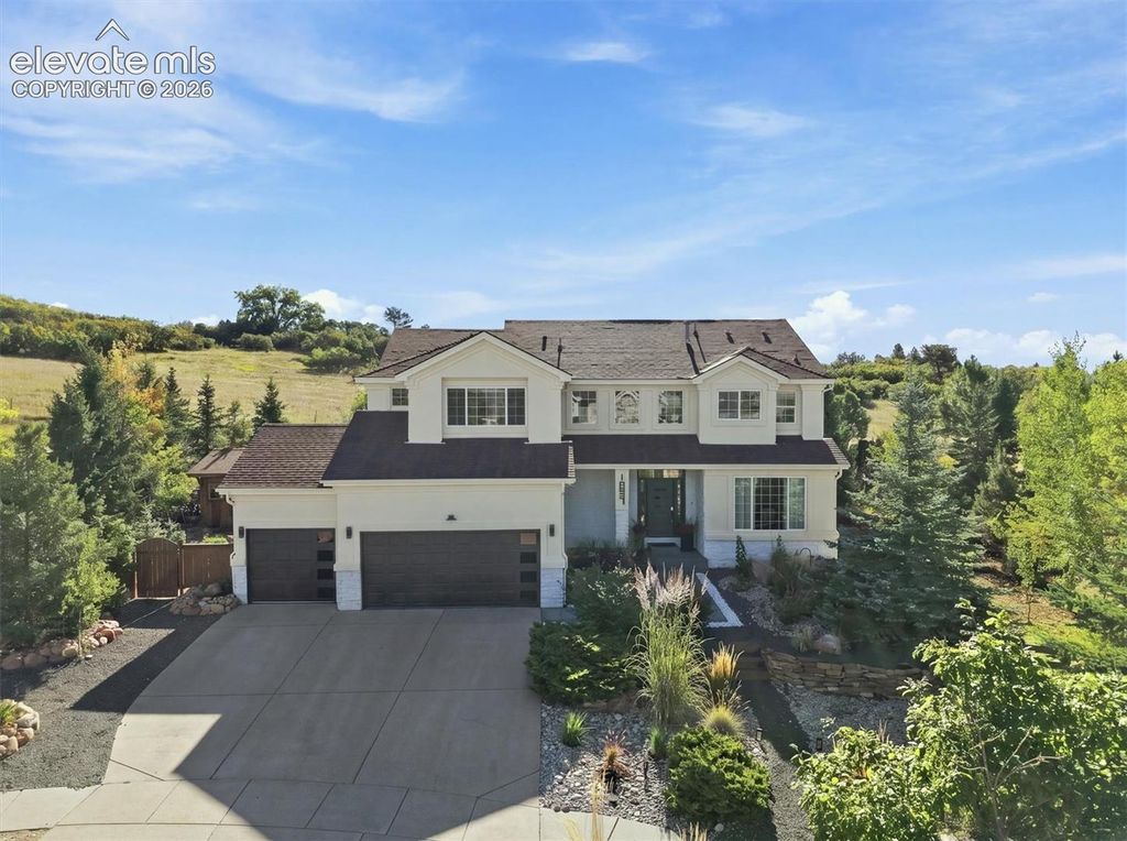 1097 Prickly Pear Place, Colorado Springs, CO 80921 — exterior