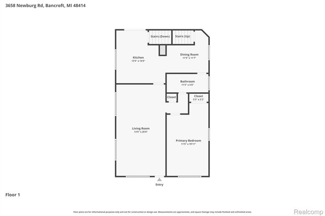 3658 Newburg Road, Shiawassee Township, MI 48414