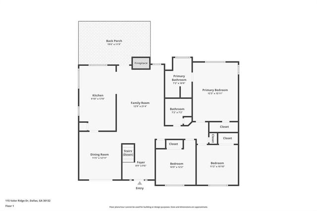 115 Valor Ridge Drive, Dallas, GA 30132