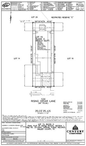 124 Rising Cedar Lane, Hockley, TX 77447