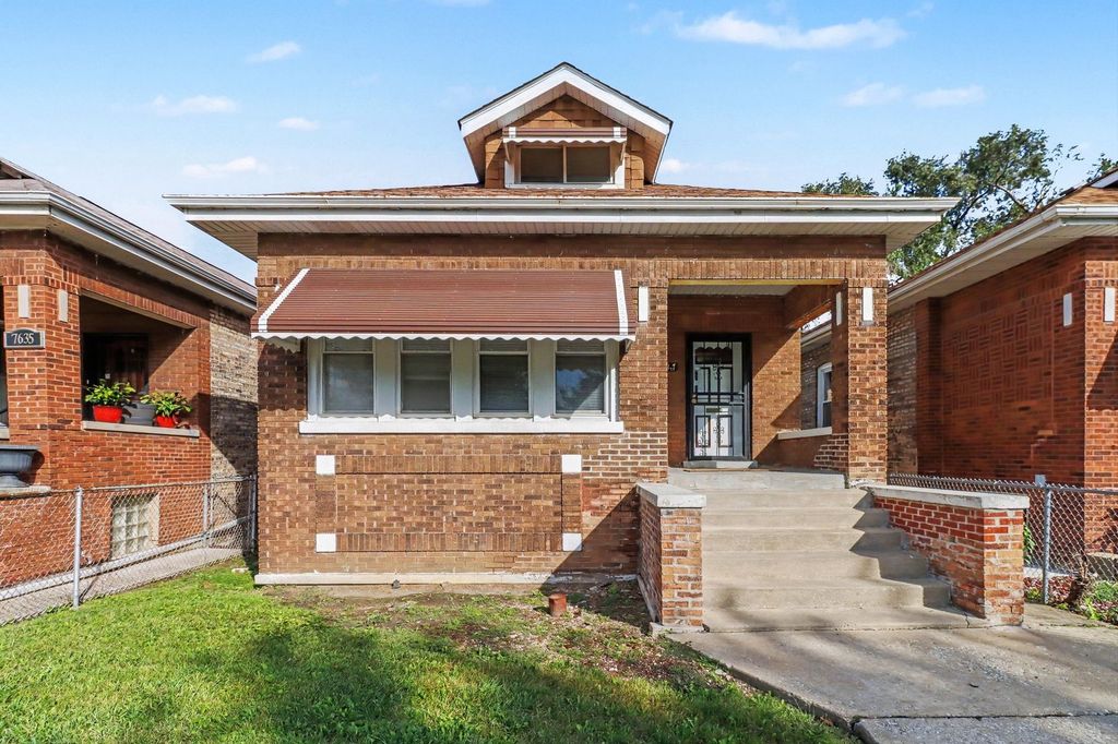 7637 S Ada Street, Chicago, IL 60620 — exterior