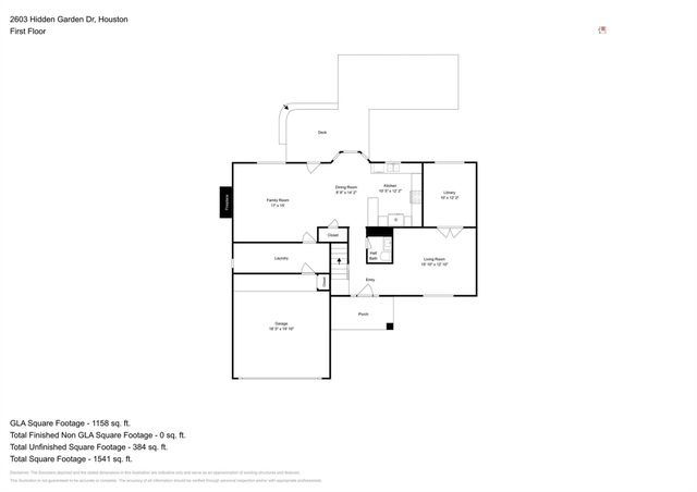 2603 Hidden Garden Drive, Houston, TX 77339