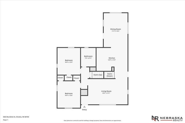 5823 Burdette Street, Omaha, NE 68104