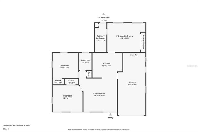 7806 BUTLER AVENUE, Hudson, FL 34667