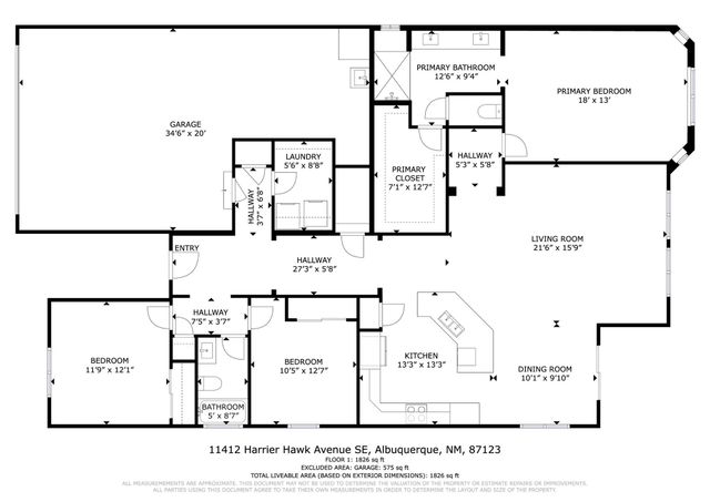 11412 Harrier Hawk Avenue SE, Albuquerque, NM 87123