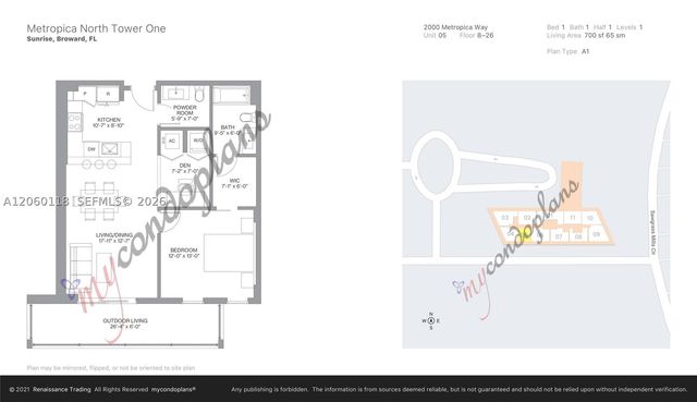 2000 Metropica Way 1105, Sunrise, FL 33323