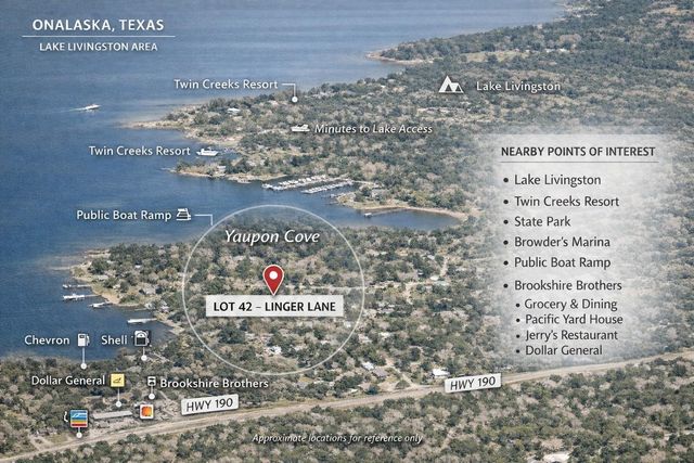 Lot 42 Linger Lane, Onalaska, TX 77360
