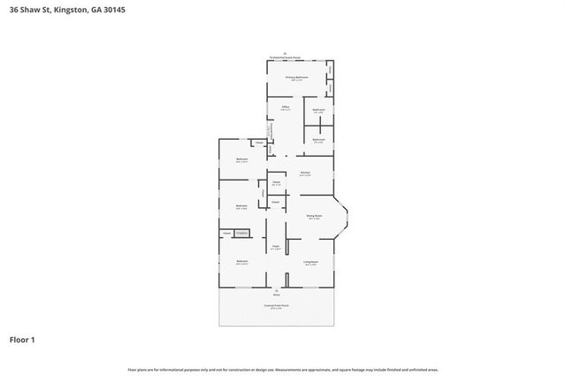 36 Shaw Street, Kingston, GA 30145
