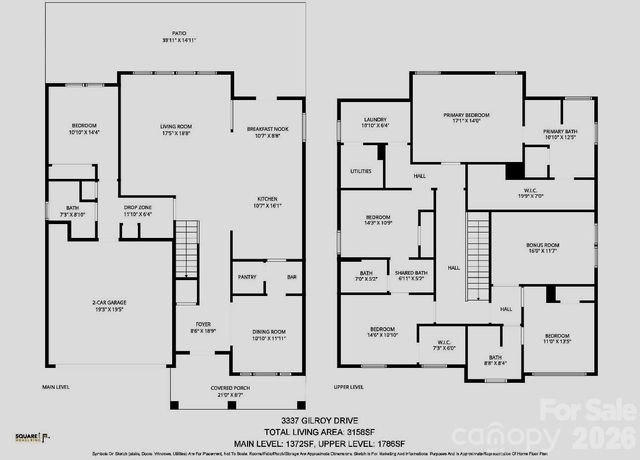 3337 Gilroy Drive, Fort Mill, SC 29707