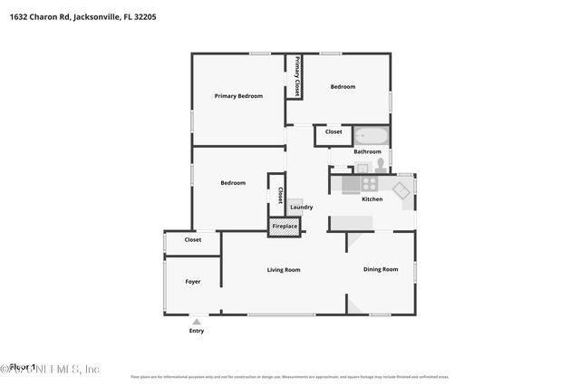 1632 CHARON Road, Jacksonville, FL 32205