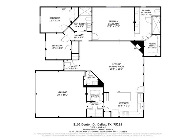 5102 Denton Drive, Dallas, TX 75235