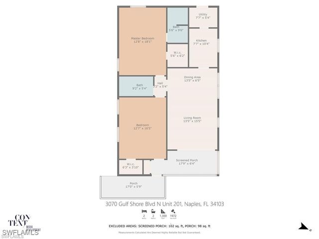 3070 Gulf Shore BLVD N A201, Naples, FL 34103