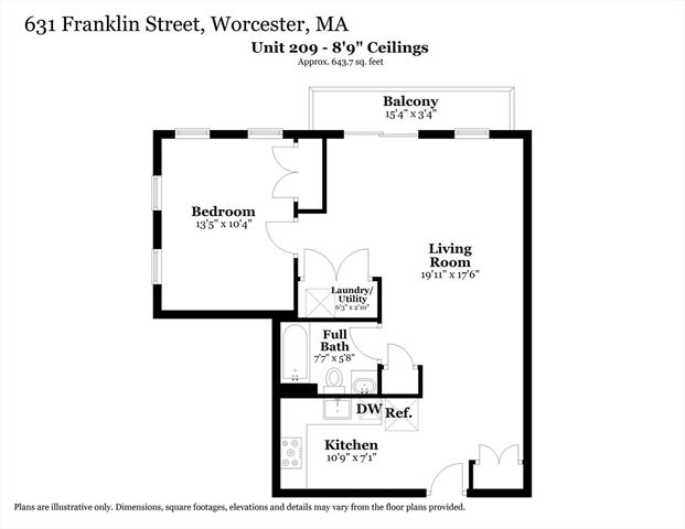 631 Franklin Street 209, Worcester, MA 01604