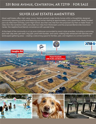 531 Bose Avenue, Centerton, AR 72719