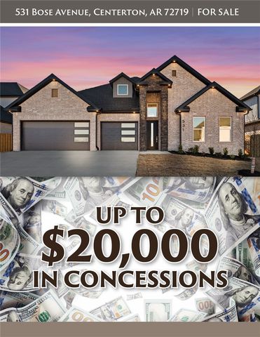 531 Bose Avenue, Centerton, AR 72719