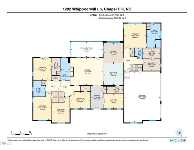1202 Whippoorwill Lane, Chapel Hill, NC 27517
