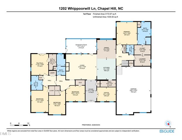 1202 Whippoorwill Lane, Chapel Hill, NC 27517