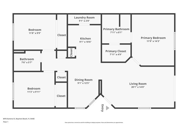 9876 Kamena Circle, Boynton Beach, FL 33436
