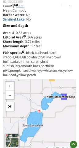 36999 Stanchfield Lake Road NW, Dalbo, MN 55017