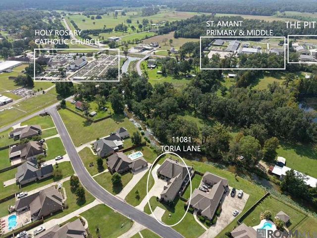 11081 Toria Ln, St Amant, LA 70774