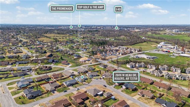 2606 W Beau Drive, Rogers, AR 72758