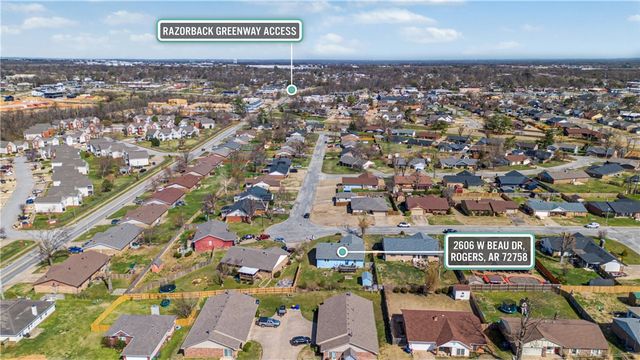 2606 W Beau Drive, Rogers, AR 72758