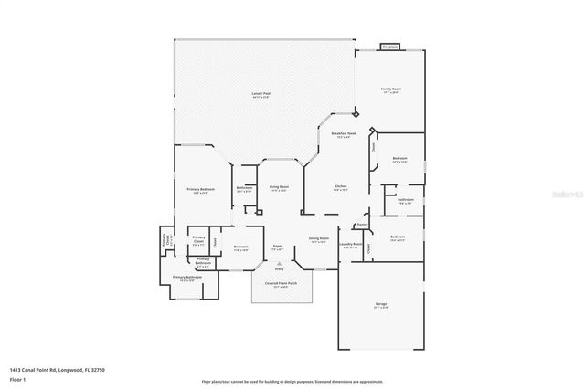 1413 CANAL POINT ROAD, Longwood, FL 32750