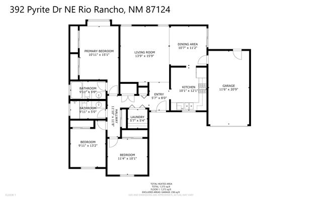 392 Pyrite Drive NE, Rio Rancho, NM 87124