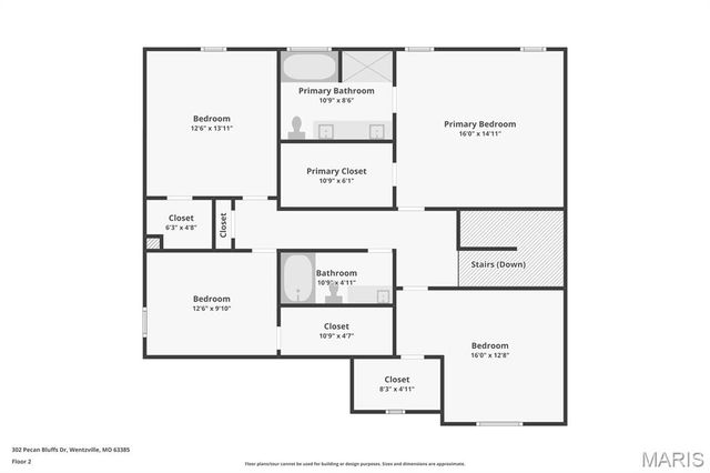 302 Pecan Bluffs Drive, Wentzville, MO 63385