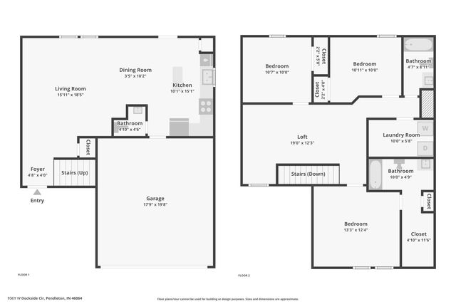 9361 W Dockside Circle, Pendleton, IN 46064