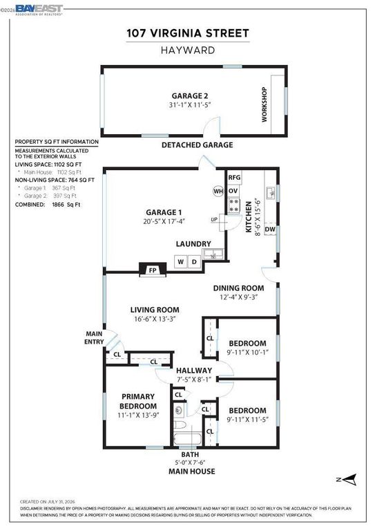 Image 32 of property listing at 107 VIRGINIA STREET, Hayward, CA 94544