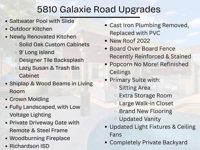 5810 Galaxie Road, Garland, TX 75044