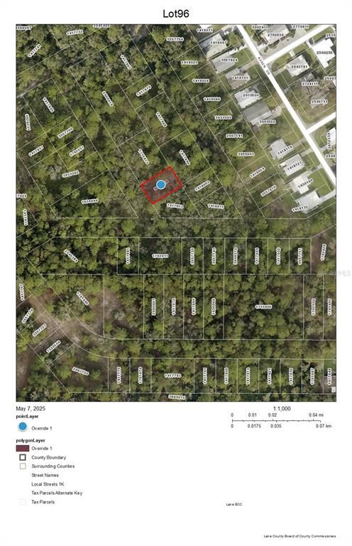 Lot 96 KAREN DRIVE, Mount Dora, FL 32757