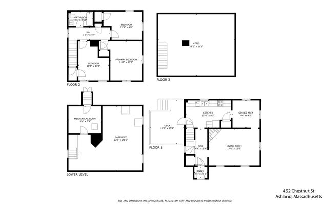 452 Chestnut St, Ashland, MA 01721