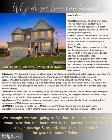 112 HIDDEN CREEK BLVD, Townsend, DE 19734