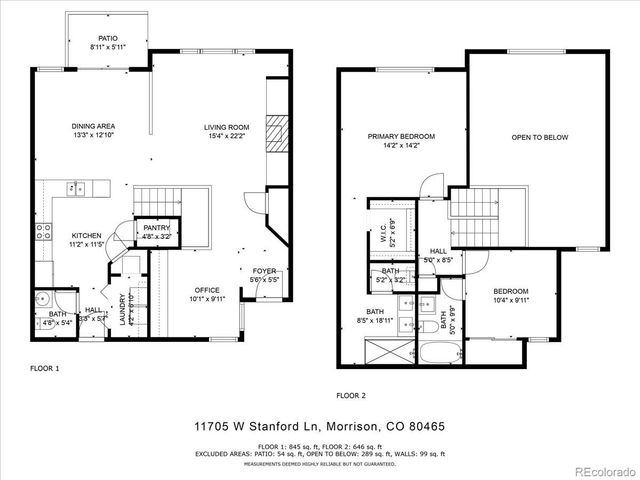 11705 W Stanford Lane, Morrison, CO 80465