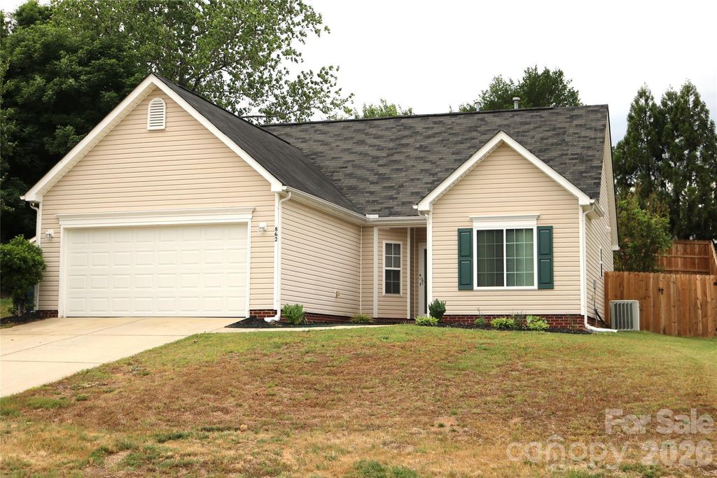 862 Loch Lomond Circle, Concord, NC 28025