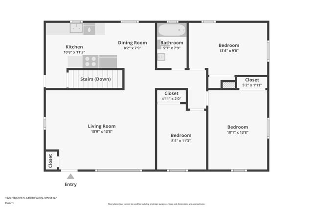 1625 Flag Avenue N, Golden Valley, MN 55427
