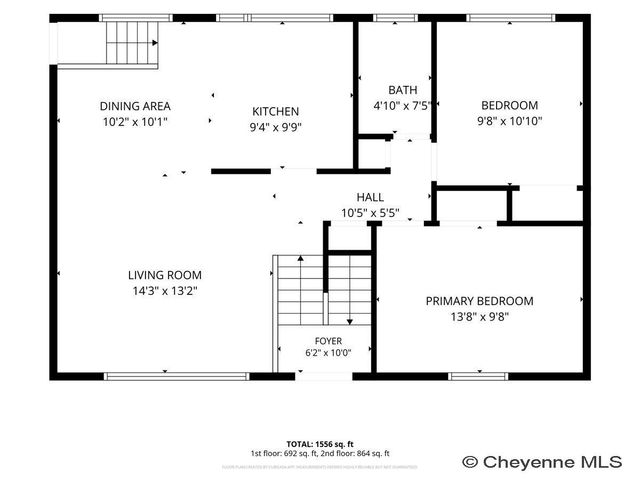 1513 MONROE AVE, Cheyenne, WY 82001