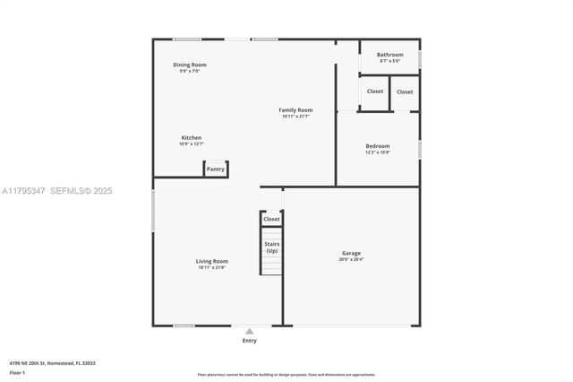 4190 NE 20th St, Homestead, FL 33033