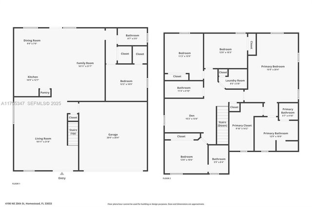 4190 NE 20th St, Homestead, FL 33033