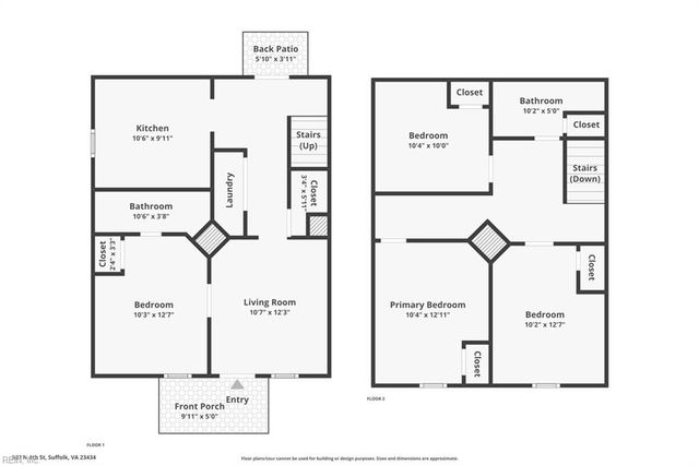 307 N 4th ST, Suffolk, VA 23434