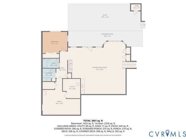 25 Tara Woods Dr, Bumpass, VA 23024