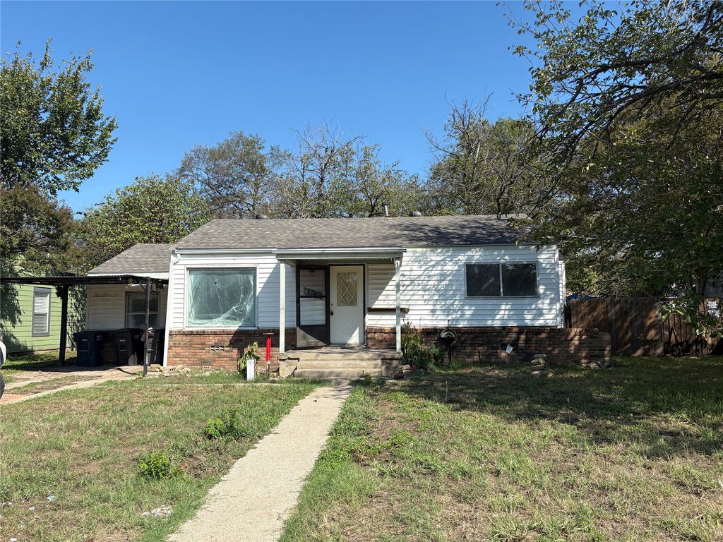 7408 Ewing Avenue, Fort Worth, TX 76116 — exterior