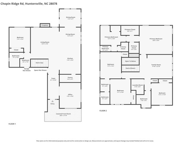 13204 Chopin Ridge Road, Huntersville, NC 28078