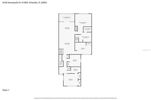 6126 SUNNYVALE DRIVE 2303, Orlando, FL 32822