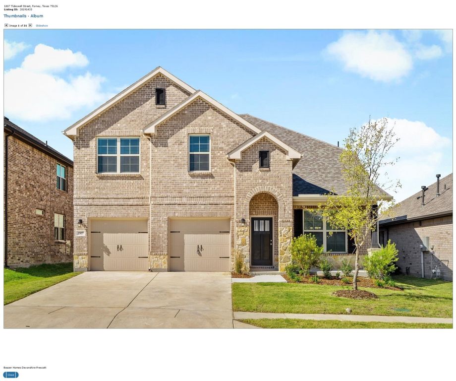 1807 Tideswell Street, Forney, TX 75126