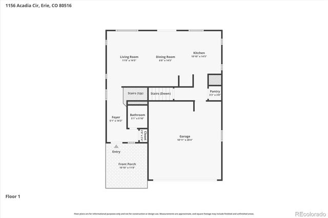 1156 Acadia Circle, Erie, CO 80516