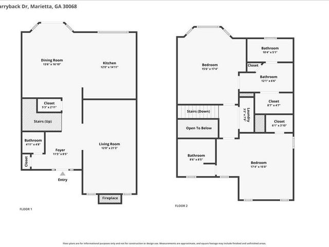 401 Carryback Drive NE, Marietta, GA 30068